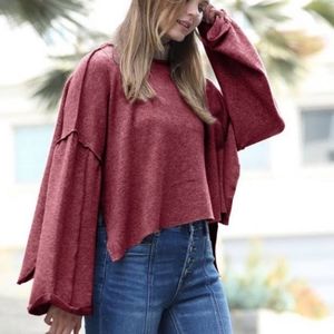 Crop sweater